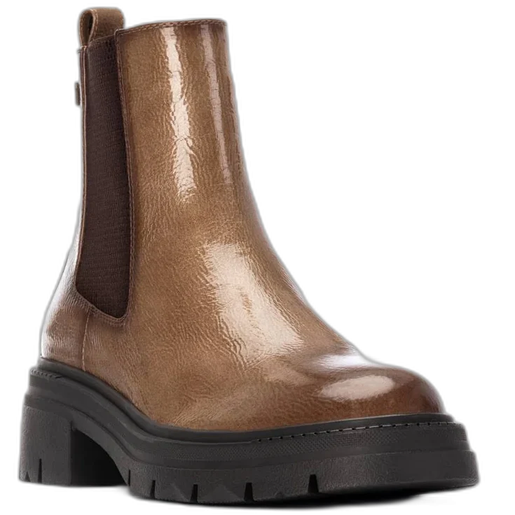 MUJER BOTIN PLANO MONACO BEIGE