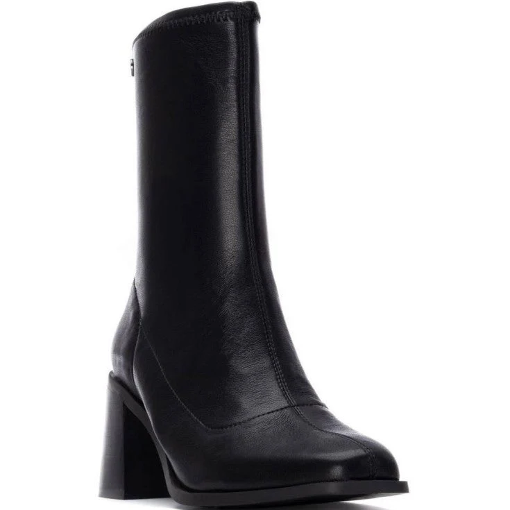 MUJER BOTIN TACON MEDIO EDIM NEGRO