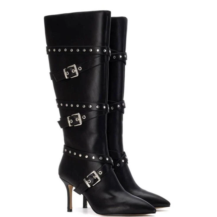 MUJER BOTA TACON FINO CORCEGA XTI NEGRO