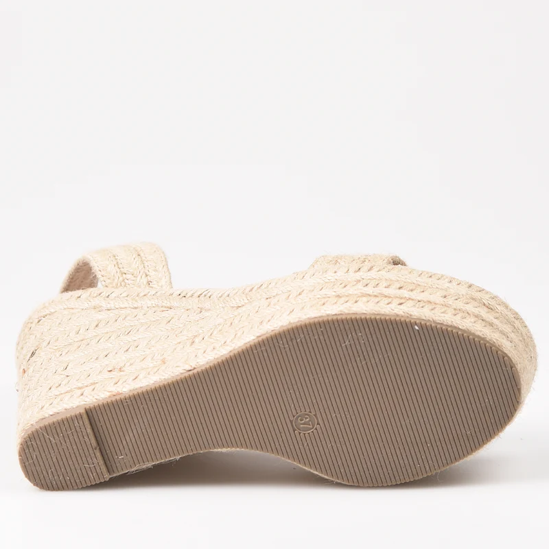 Alpargatas Corina Cuña M4336 Natural