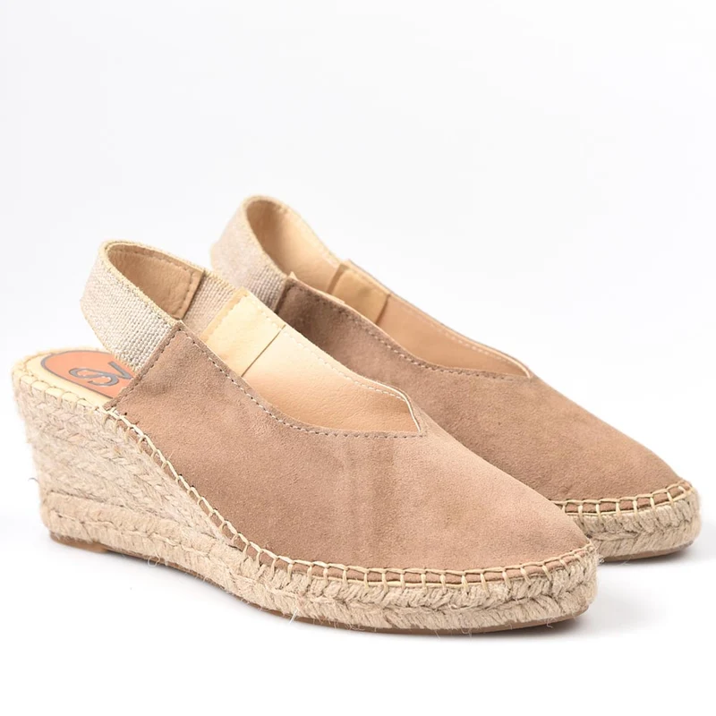 Alpargatas Salvi Puntera Cerrada 333-016 Taupe