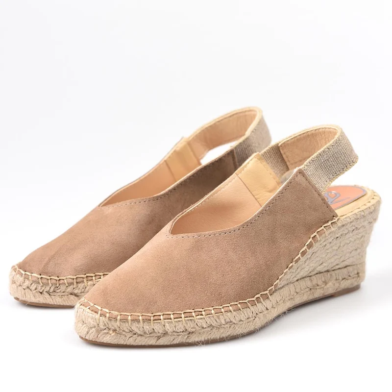 Alpargatas Salvi Puntera Cerrada 333-016 Taupe