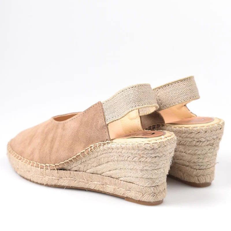 Alpargatas Salvi Puntera Cerrada 333-016 Taupe