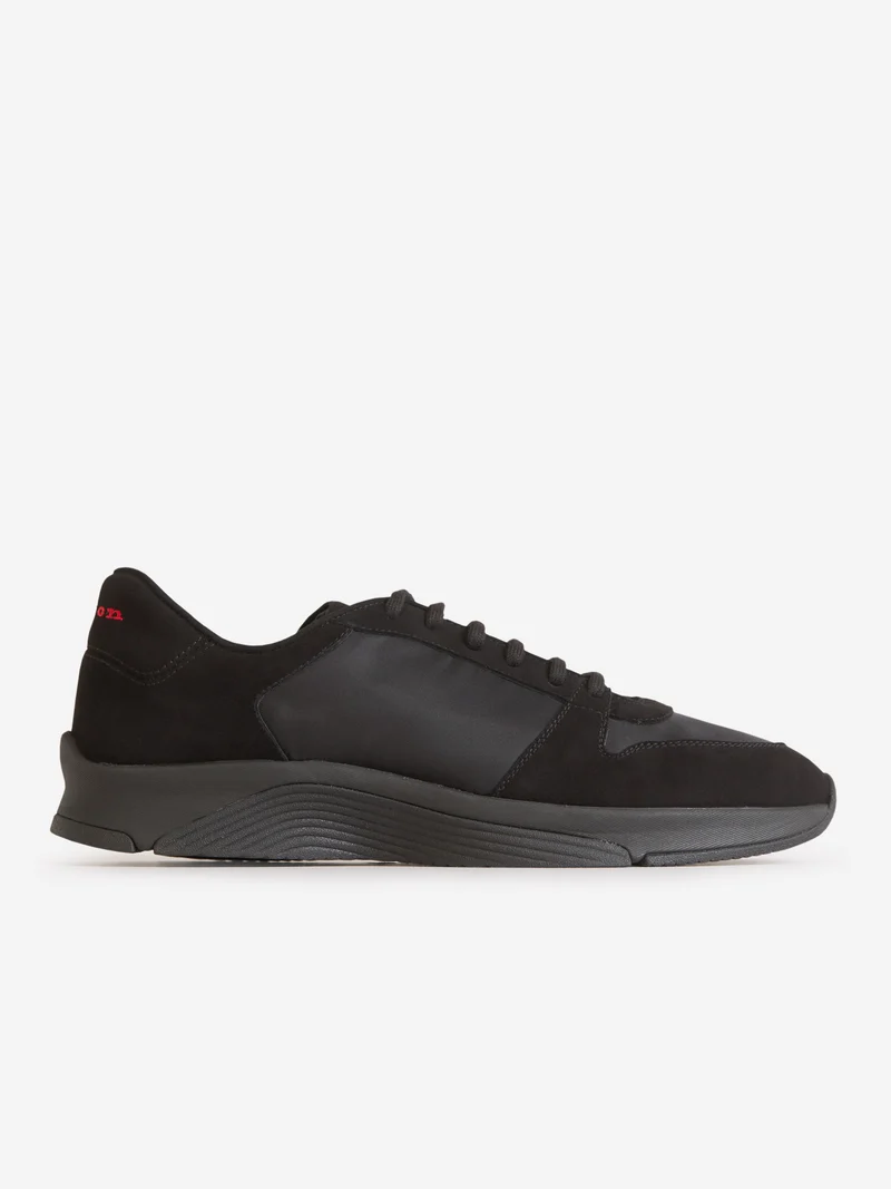 Sneakers Paneles Piel