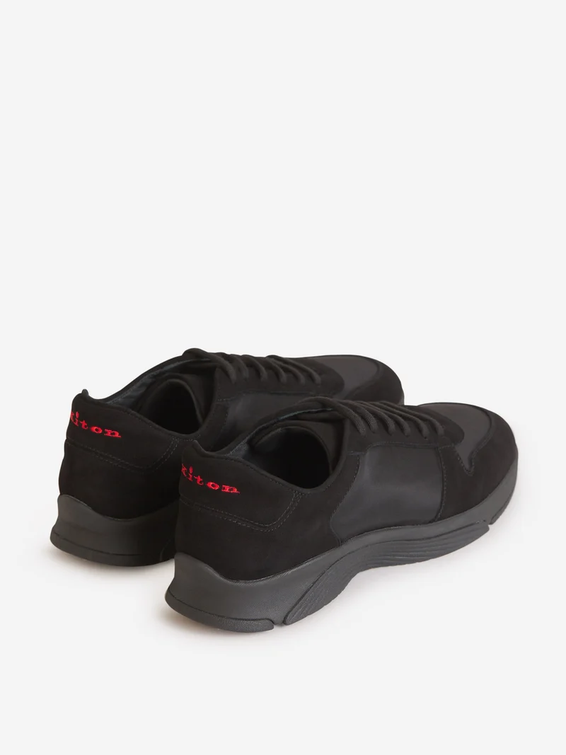 Sneakers Paneles Piel