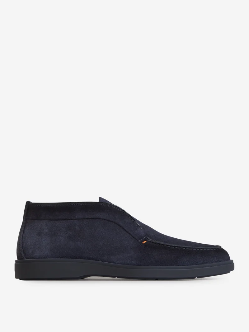 Mocasines Altos Piel Ante