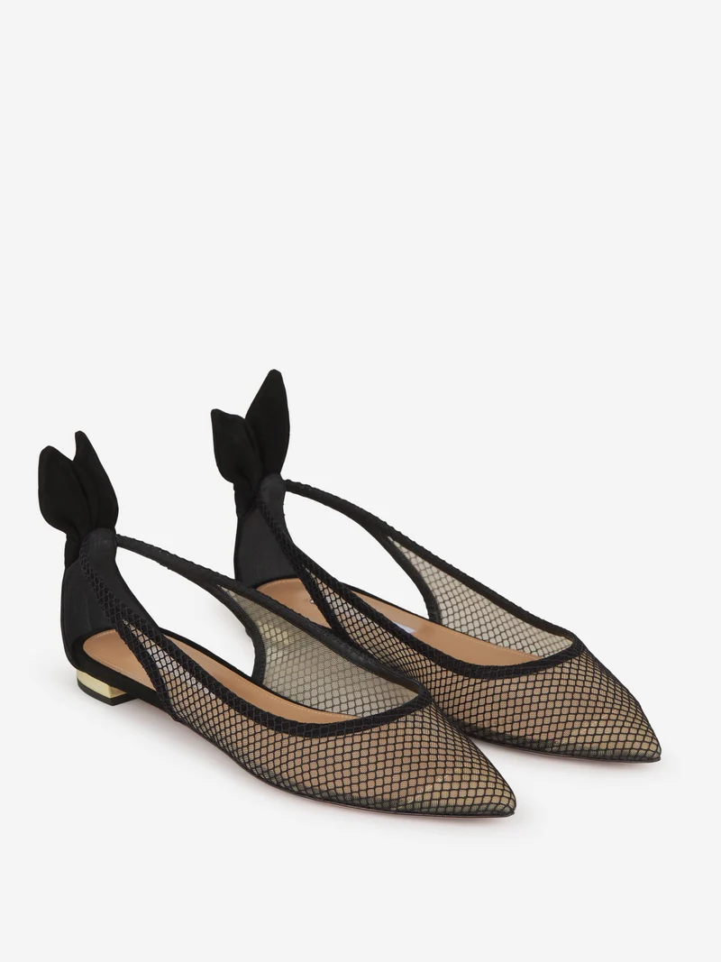 Bailarinas Bow Tie Mesh
