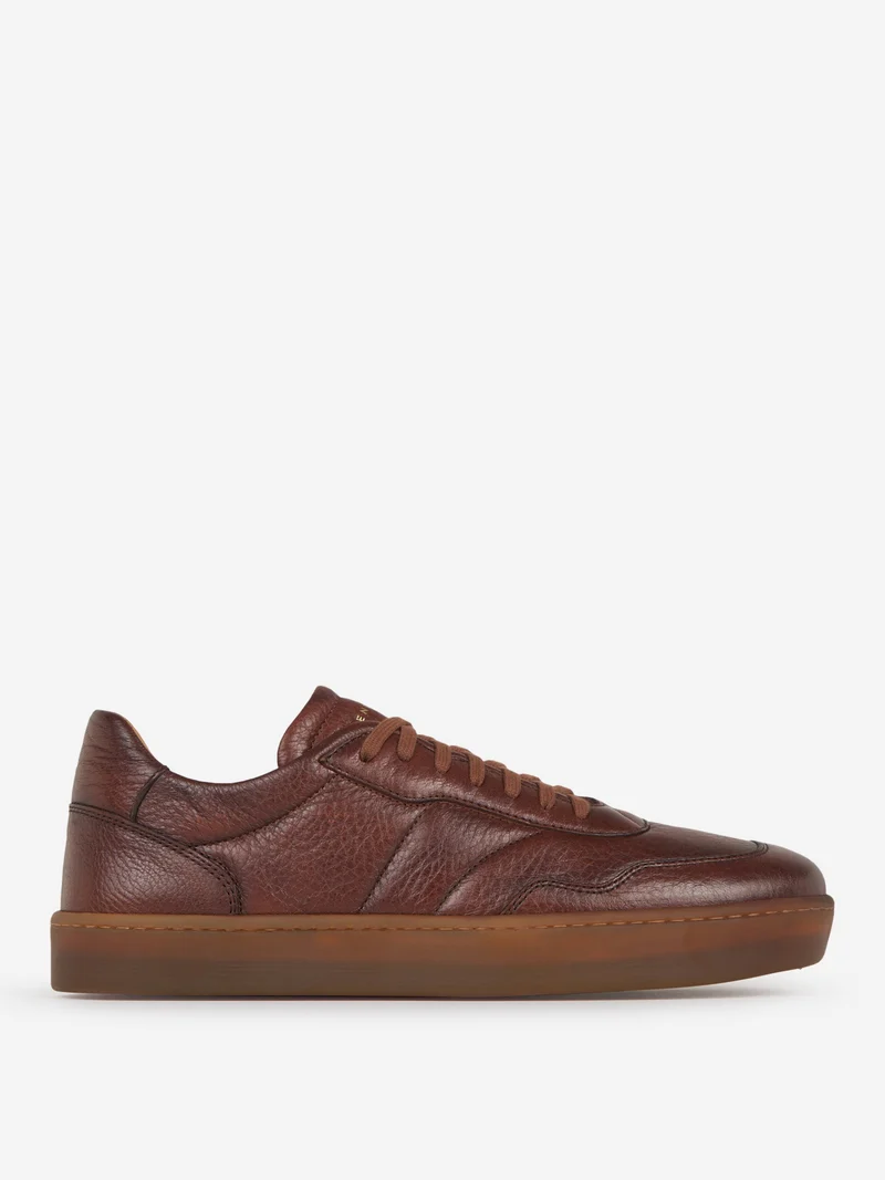 Sneakers Paneles Piel