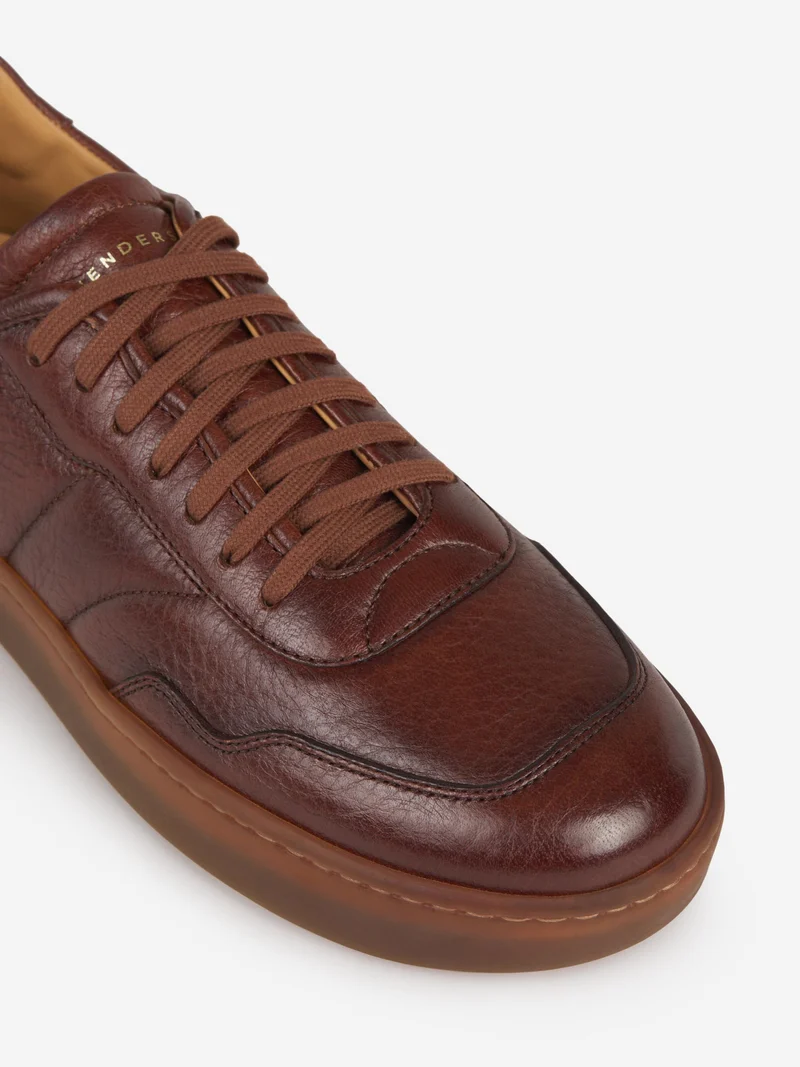 Sneakers Paneles Piel