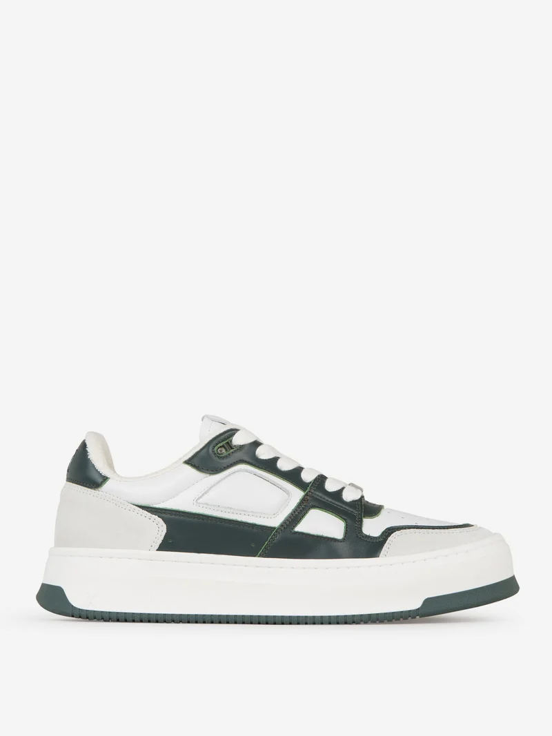 Sneakers Piel Logo