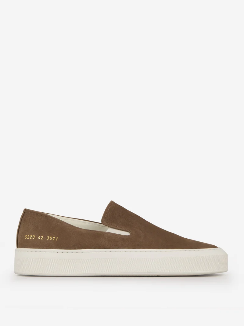 Sneakers Slip-On Piel