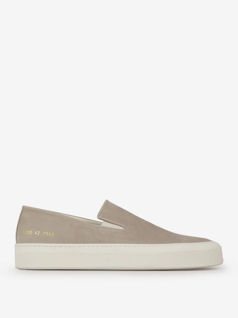 Sneakers Slip-On Piel