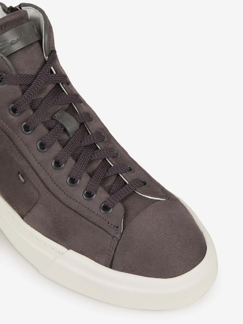 Sneakers Paneles Piel