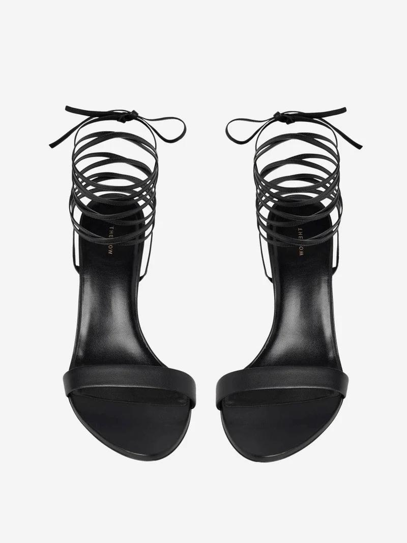 Sandalias Tiras Piel