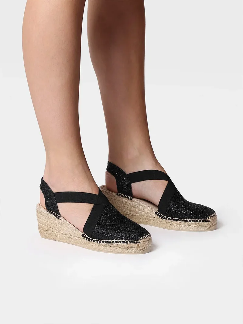 Alpargata vegana brillante para mujer | TRITON
