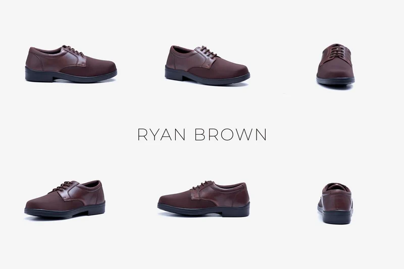 Zapatos con cordones Tredd Well Ryan de ajuste ancho para hombre