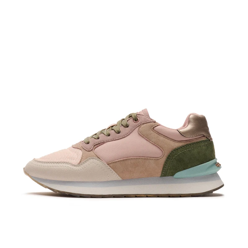 Deportiva rosa/kaki PARIS Hoff