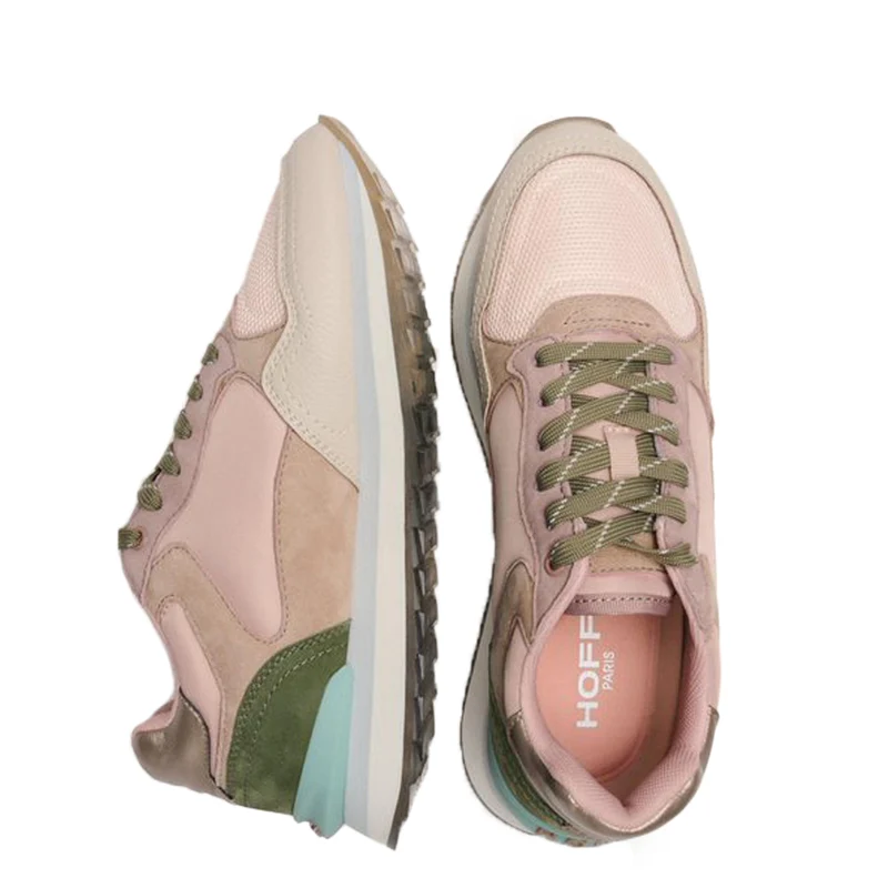 Deportiva rosa/kaki PARIS Hoff