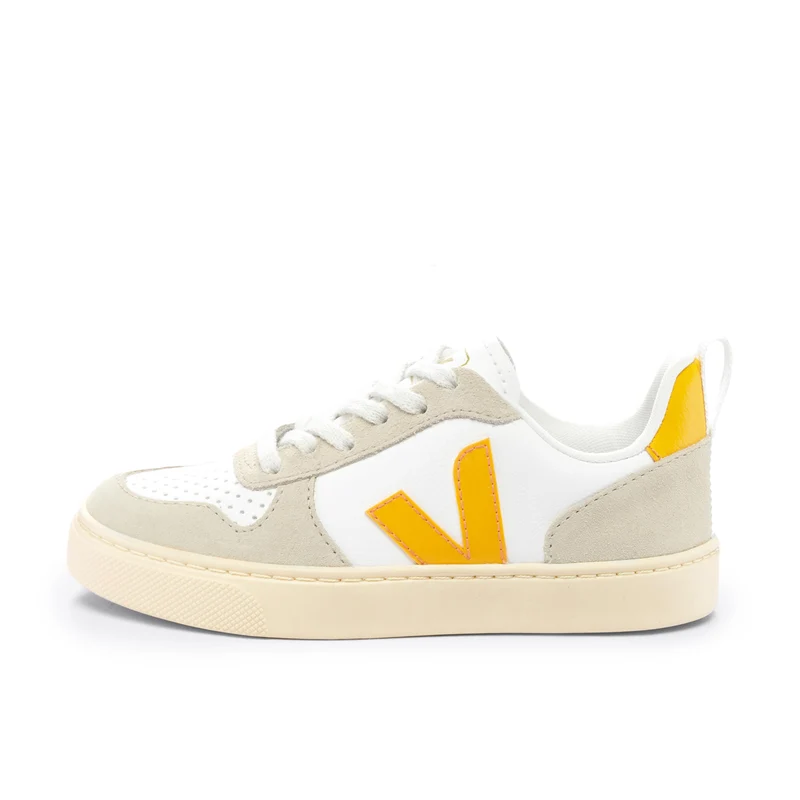 Deportiva blanco/beige/amarillo SMALLV10 Veja