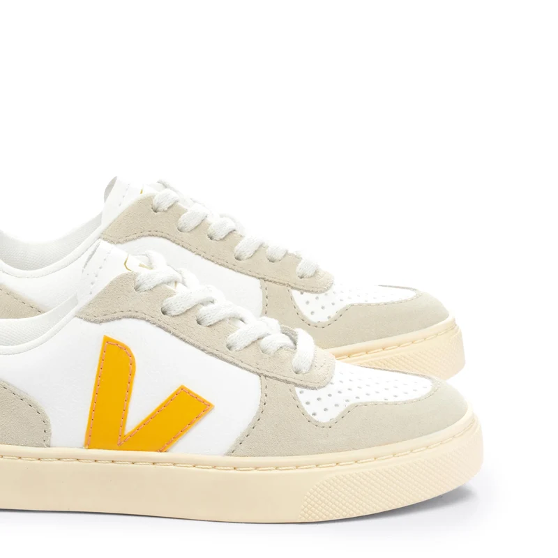 Deportiva blanco/beige/amarillo SMALLV10 Veja