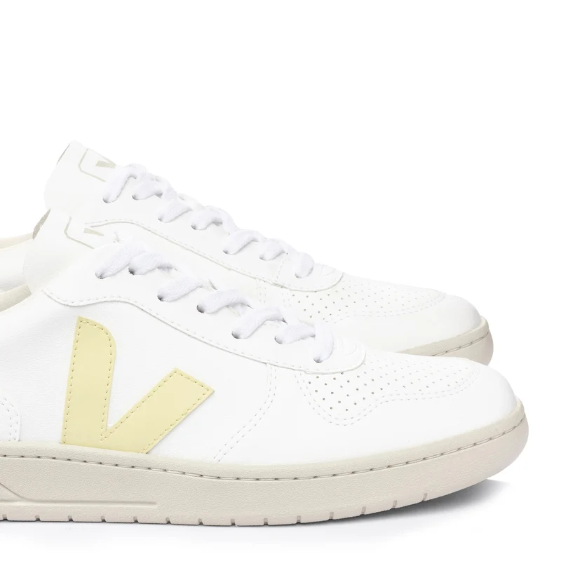 Deportiva blanco/amarillo/melocotón V10 Veja