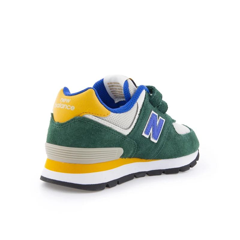 Deportiva serraje verde PV574DG2 New Balance