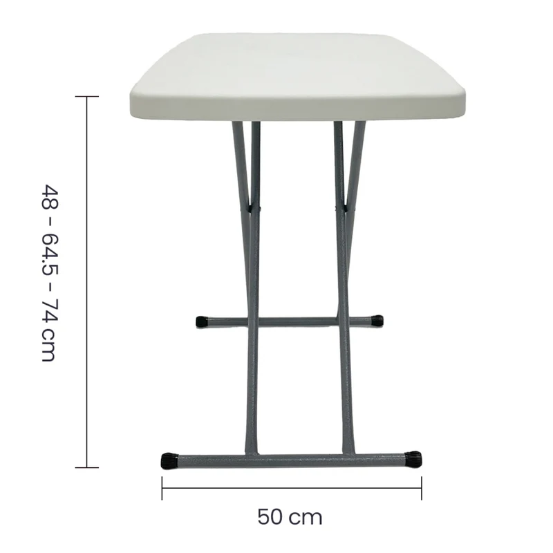 Tokoa Mesa Plegable de Resina 76.5cm (ME-572)