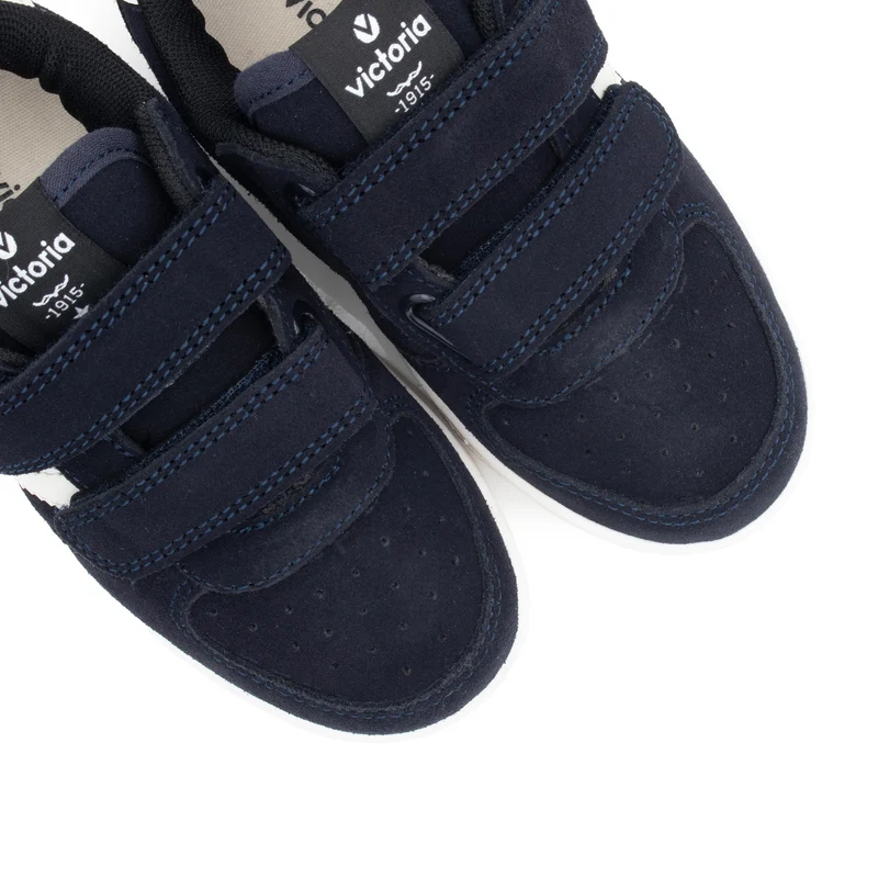 Deportiva serraje azul 1124115 Victoria