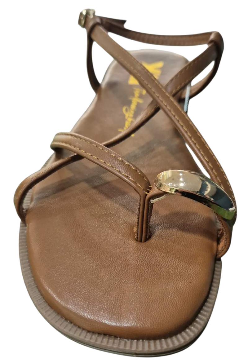 MUJER SANDALIA SERENA PLANO - C. CAMEL