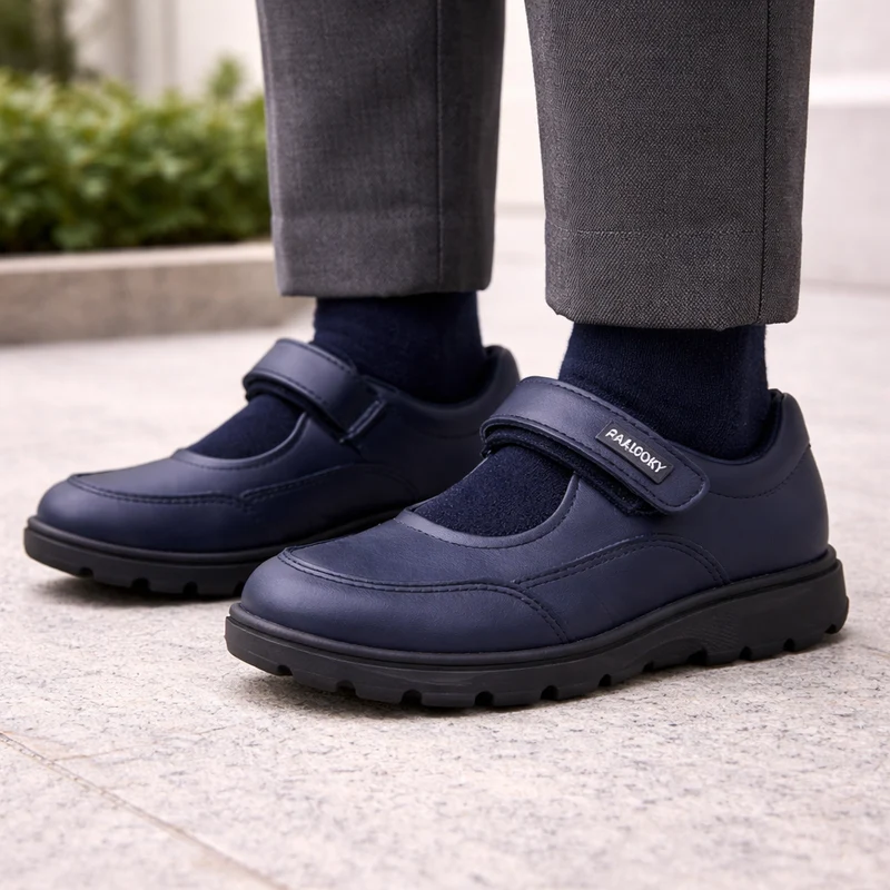 NIÑO COLEGIAL PABLOSKY VELCRO MARINO