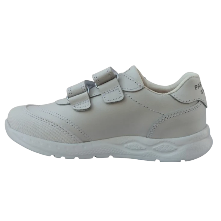 NIÑO COLEGIAL PABLOSKY VELCRO BLANCO