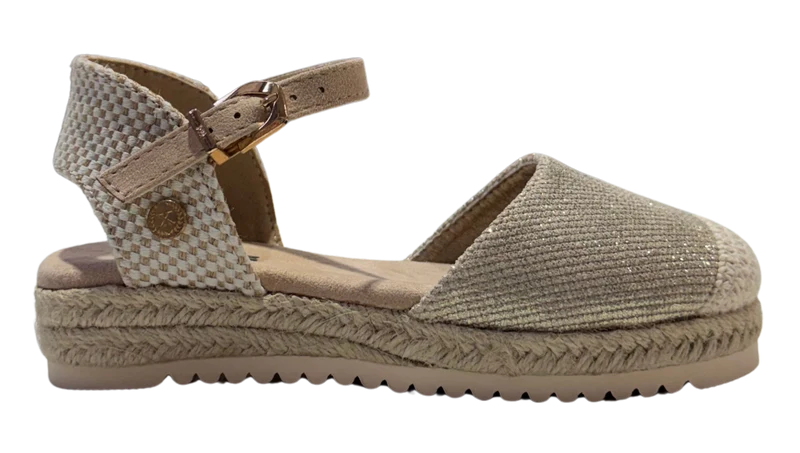 NIÑO ESPARTOS NIÑA TEXTIL ORO