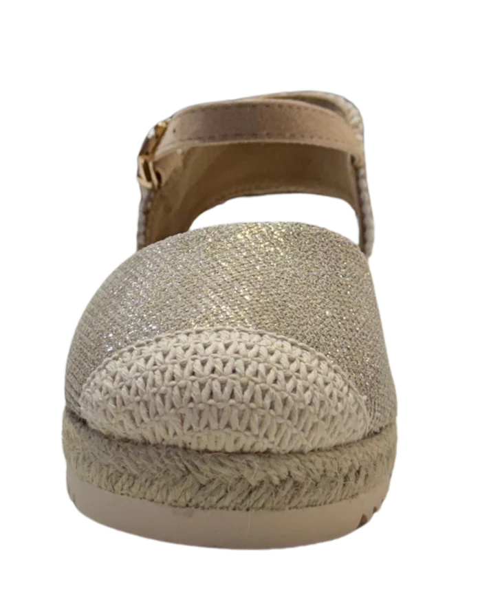 NIÑO ESPARTOS NIÑA TEXTIL ORO