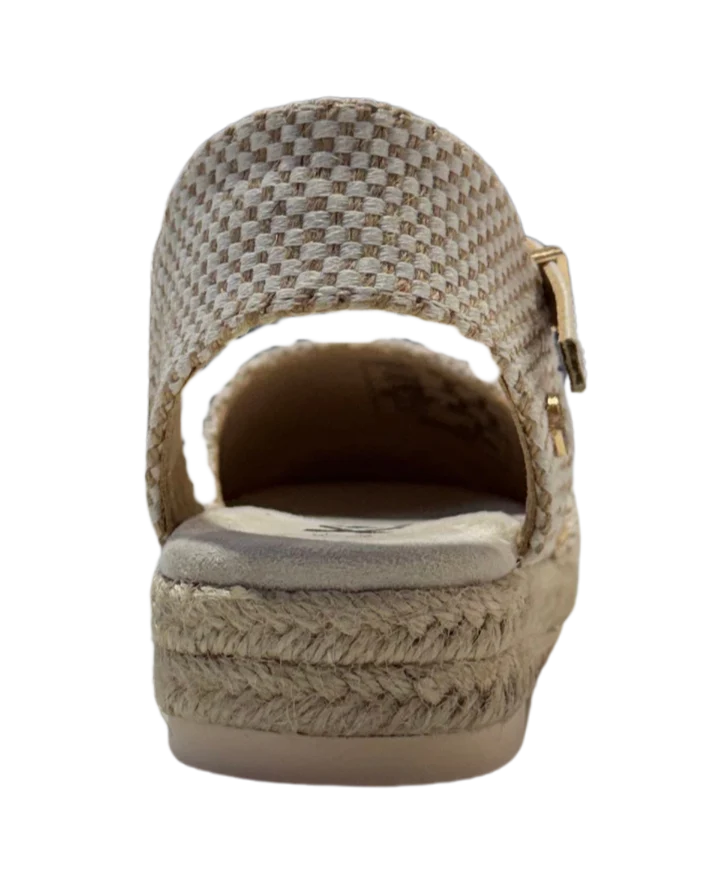 NIÑO ESPARTOS NIÑA TEXTIL BEIGE