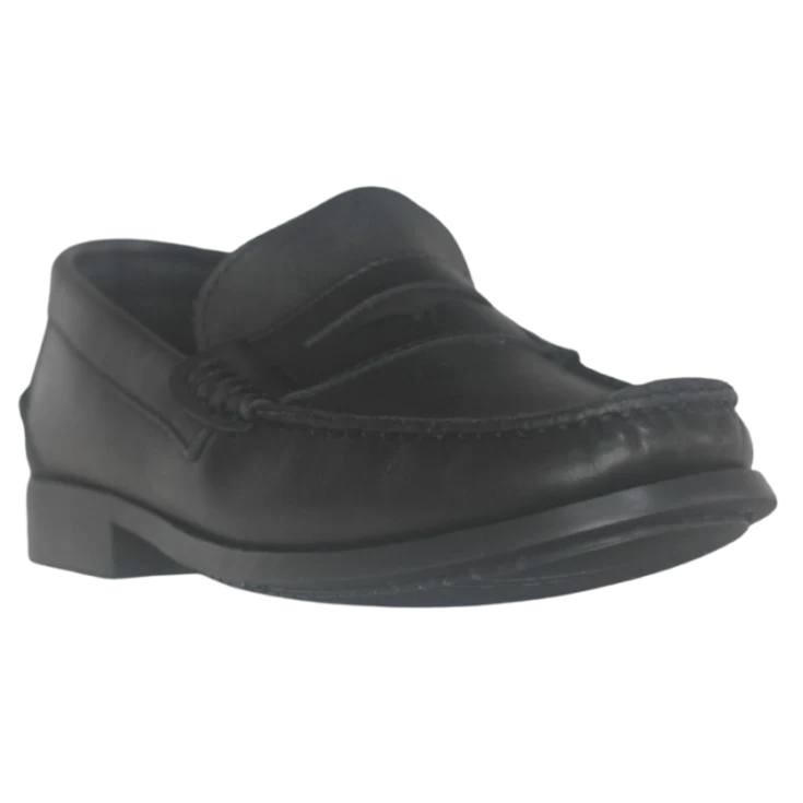HOMBRE MOCASIN P/G ANTIFAZ PULL NEGRO
