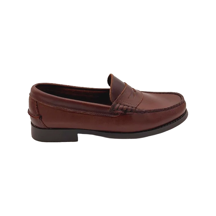 HOMBRE MOCASIN P/G ANTIFAZ PULL CASTAÑA