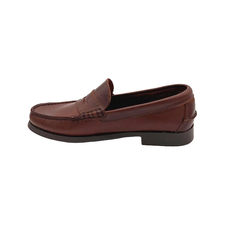 HOMBRE MOCASIN P/G ANTIFAZ PULL CASTAÑA