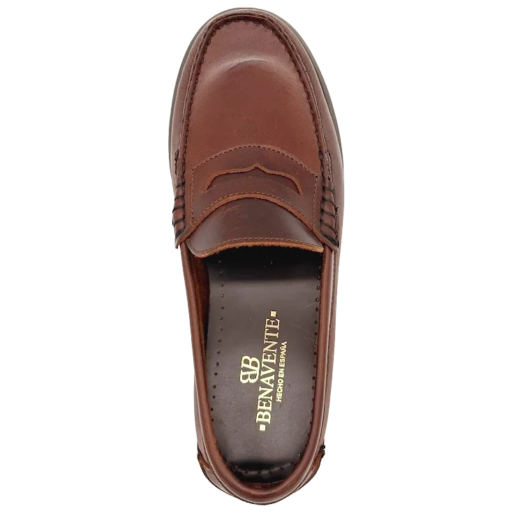 HOMBRE MOCASIN P/G ANTIFAZ PULL CASTAÑA