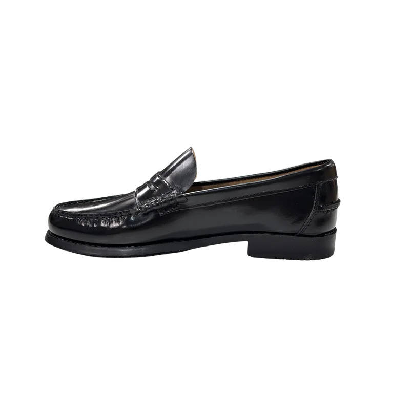 HOMBRE MOCASIN PISO GOMA ANTIFAZ NEGRO