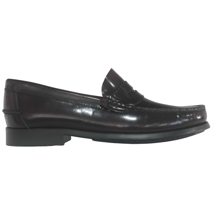 HOMBRE MOCASIN P/G ANTIFAZ BURDEOS
