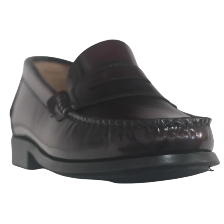 HOMBRE MOCASIN P/G ANTIFAZ BURDEOS