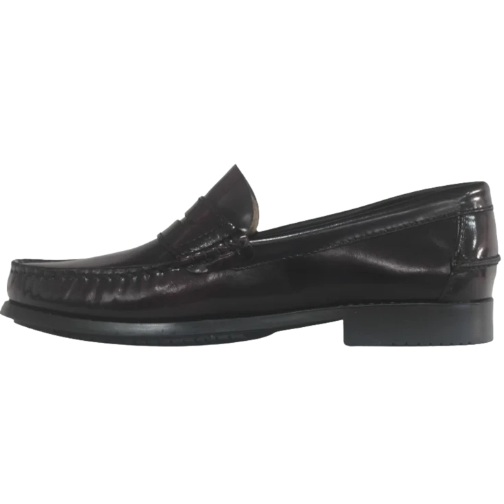 HOMBRE MOCASIN P/G ANTIFAZ BURDEOS