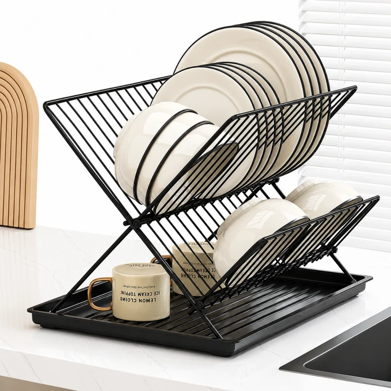 Miomu Escurridor Plegable Multifuncional para Cocina