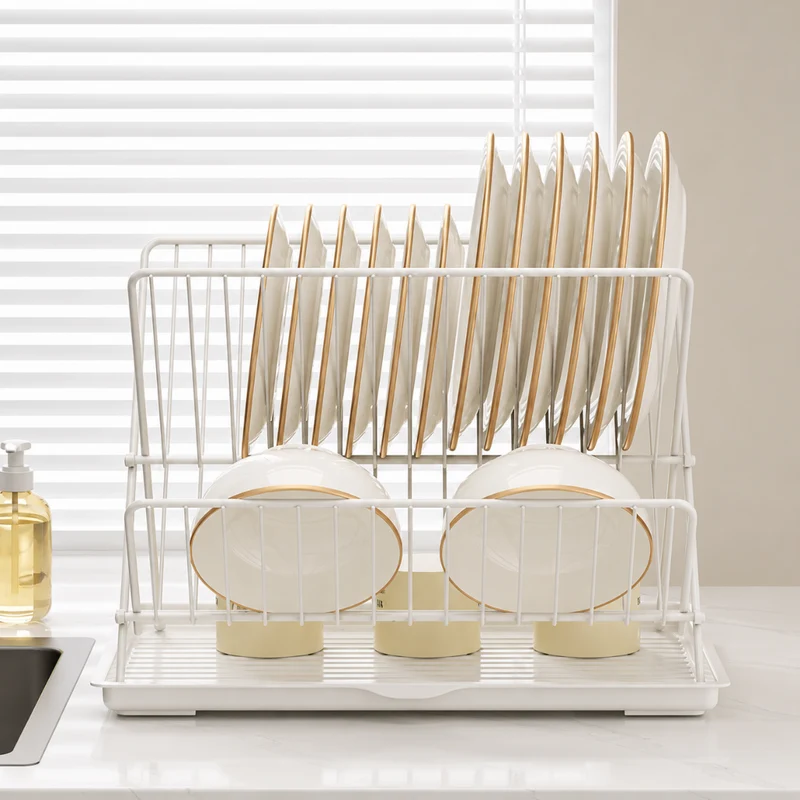 Miomu Escurridor Plegable Multifuncional para Cocina