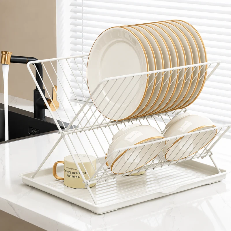 Miomu Escurridor Plegable Multifuncional para Cocina