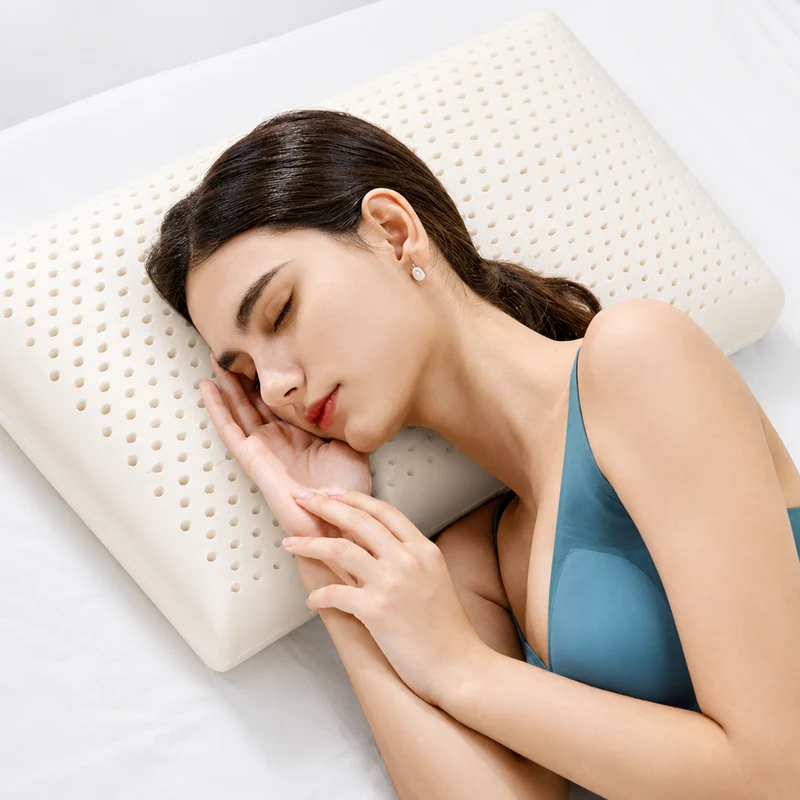 Miomu Almohada Ergonómica de Látex para Descanso Profundo