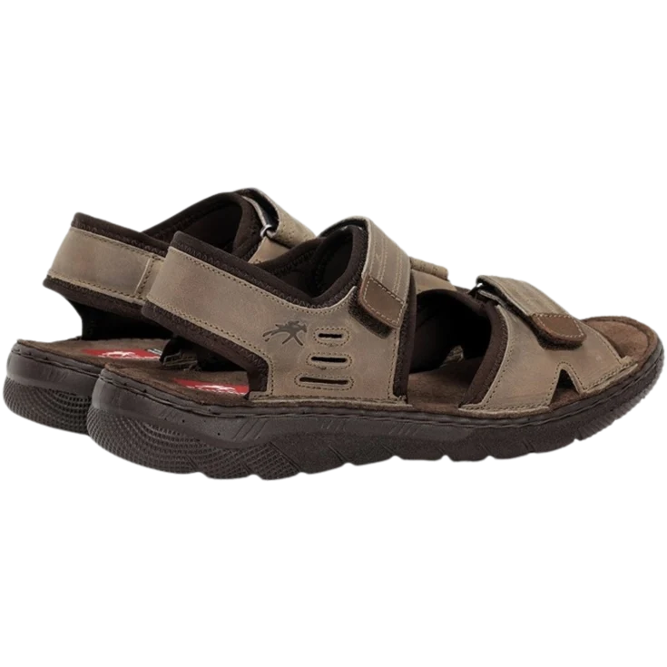 HOMBRE SANDALIA GAUCHO TAUPE MARRON