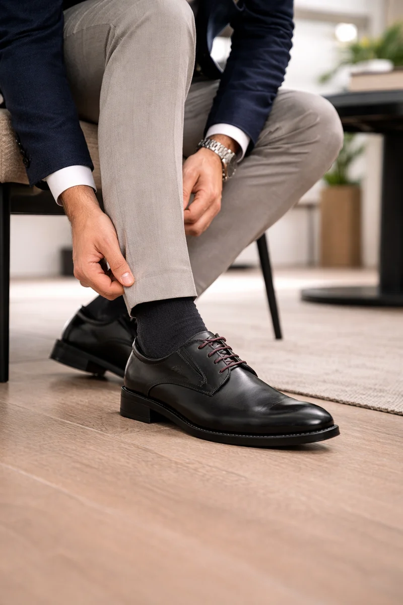 HOMBRE ZAPATO DE VESTIR BELMONTE NEGRO