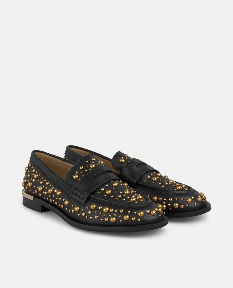 MOCASÍN TACHAS DE PEDRERÍA