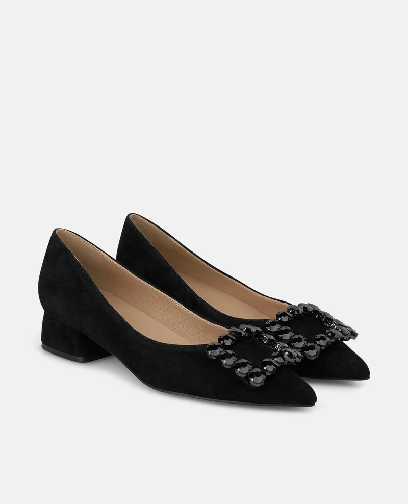 ZAPATO ANTE CON FLOR